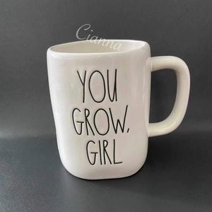 Rae Dunn You Grow Girl Double Sided Mug